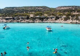 Direction le Blue Lagoon à Chypre